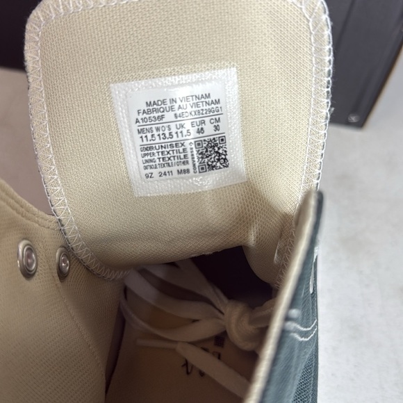 Men's Converse Shoes CTAS High Top Sneakers, True Nature, Size 11.5 New with box - Picture 8 of 9